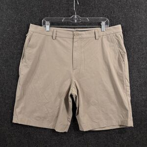 Vineyard Vines On The Go Shorts Men's 36 Khaki 9" Stretch Chino Performance